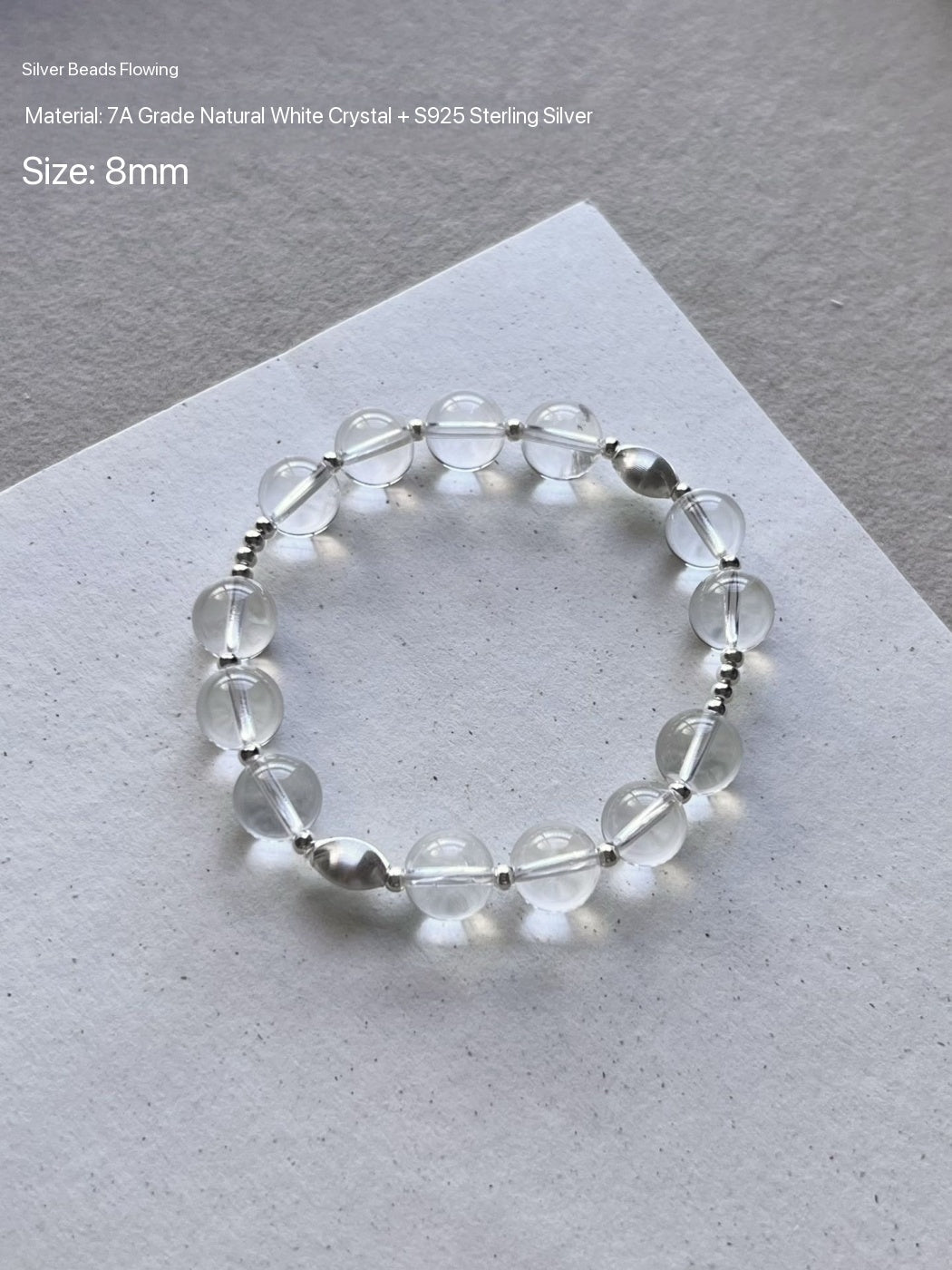 Silver Pearls in Motion