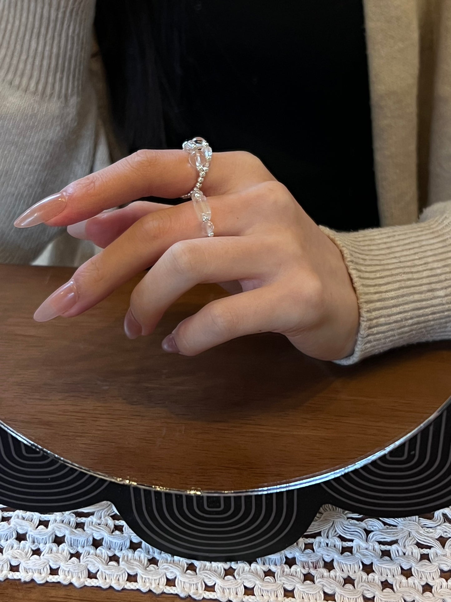 Ultra-pure · Crushing Ice with Your Fingertips